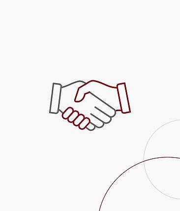 Grafikkachel: Schüttelnde Hände