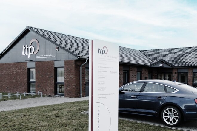 Außenansicht ttp Bürogebäude