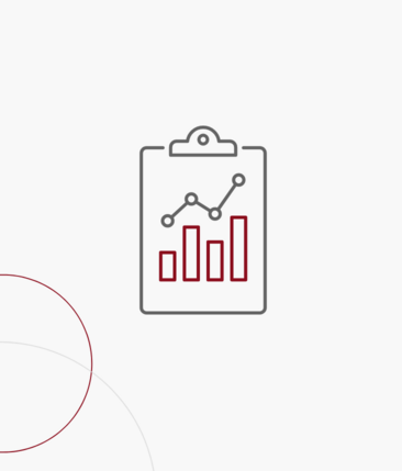 Visualisierung Klemmbrett mit Balkendiagramm