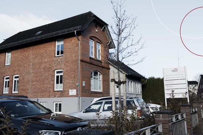 Außenansicht der Niederlassung Schleswig