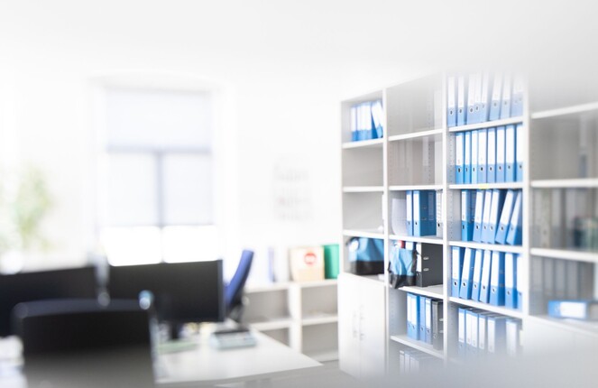 Rechteckiges Bild von einem ttp Büro