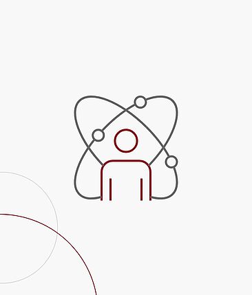 Grafikkachel: Wissen, dass einen Menschen umgibt