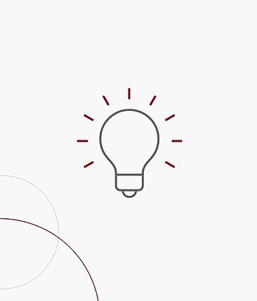 Eine weiße Glühbirne