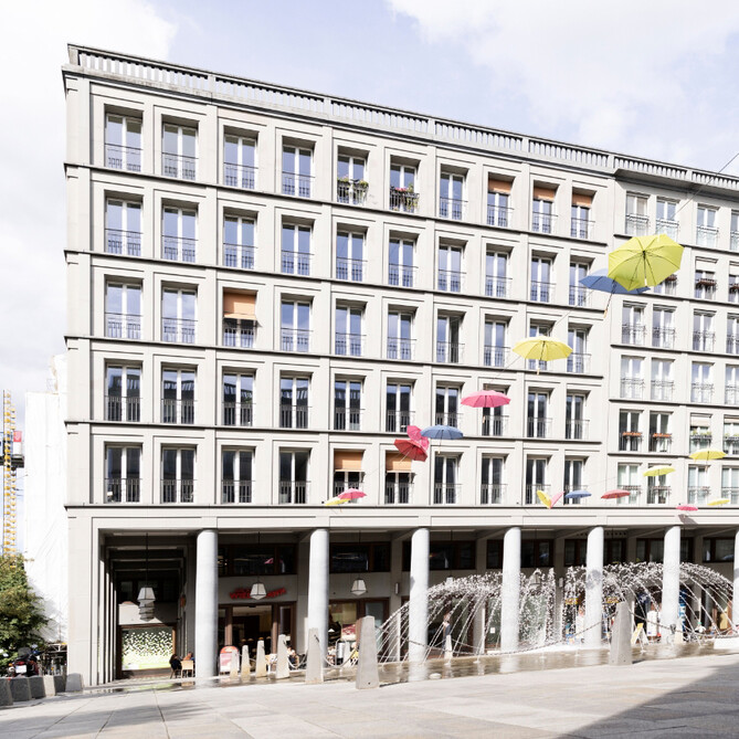 Blick auf das Berliner ttp Gebäude