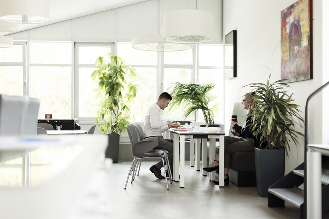 Ein ttpler macht Mittagspause