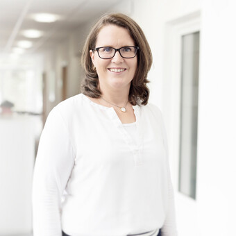 Stefanie Kenzler posiert vor der Kamera